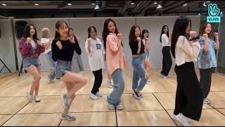 LOONA  HULA HOOP Dance Practice Mirrored [upl. by Ydospahr]