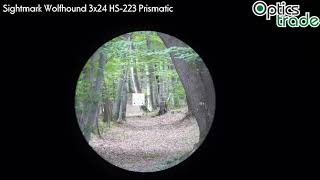 Sightmark Wolfhound 3x24 HS 223 Prismatic  Optics Trade Reticle Subtensions [upl. by Doran]