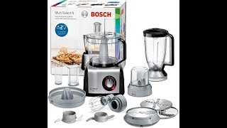 Bosch MultiTalent 8 Foodprocessor  MC812M844 [upl. by Esinyl]