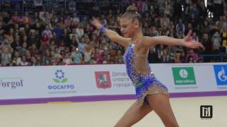 Александра Солдатова  обруч  2017 ALEXANDRA SOLDATOVA  hoop [upl. by Hsevahb]