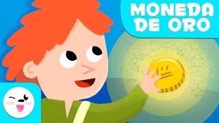 Moneda de oro  Cuento sobre el valor de la honestidad [upl. by Wheelwright]