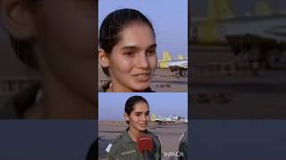 Indian🇮🇳 airforce✈️ Status🔥 VideoFirst Female flying officer Avani Chaturvedishortvideoairforce [upl. by Elvin980]