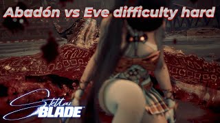 Abadón vs Eve difficulty hard stellarblade ps5games ps5 playstation5 [upl. by Anemolif316]