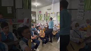 Not you  Alan Walker Cover Sir Tri Adinata Music Class SMP AlAzhar Medan [upl. by Allehs]