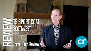 SCOTTeVEST T5 Sport Coat Review  Travel Tech Reviews  CruiseReport [upl. by Hinman984]