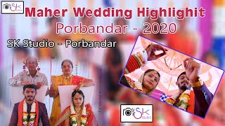 Azad💝Heena  Maher WeddingHighlight Song  Porbandar2020 [upl. by Aronoel316]