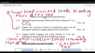 Geography Grade 10 November 2023 Paper 1 [upl. by Cirdnek]