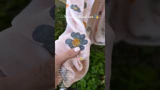 Natural floral art print 🐾trending ytshorts youtubeshorts fashion music explorepage art its [upl. by Ggerg95]