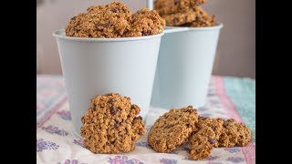 Galletas saludables de avena y chocolate [upl. by Shannah]