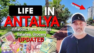 ANTALYA  COST OF LIVING IN TURKEY amp UPDATED Prices 2023 تكلفة المعيشة في أنطاليا تركيا [upl. by Mixam]