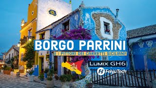 Borgo Parrini e i Pittori dei Carretti Siciliani  Sicily 4K [upl. by Novoj]