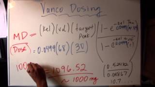 Vancomycin Dosing [upl. by Anyah801]