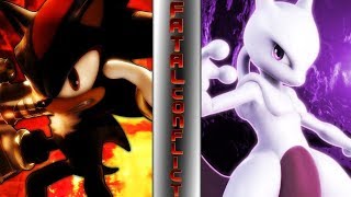 SHADOW vs MEWTWO Sonic The Hedgehog vs Pokémon  ⚠️ FATAL CONFLICT ⚠️  🚨 SEASON FINALE 🚨 [upl. by Retsbew]