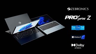 Zebronics  Laptops  Pro Series Z  New Launch [upl. by Rockwell]