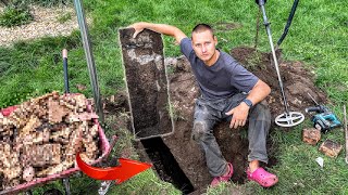 Schatzsuche im Garten des quotSSReichsführersquot Mysteriösen Hohlraum mit Metalldetektor gefunden [upl. by Lacagnia869]