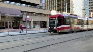 February 23 2024 Blueline S200 In Downtown Calgary [upl. by Akceber83]