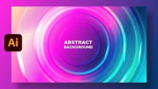 How to Make Abstract Background In Adobe Illustrator [upl. by Colvin434]