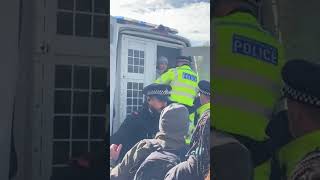 Eco protester Greta Thunberg arrested at oil amp gas conference [upl. by Ledua378]