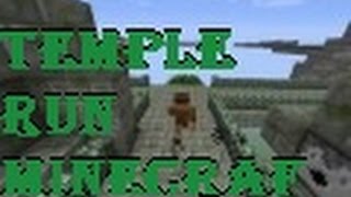 Temple run 2 in Minecraft with Smart Moving Mod [upl. by Bresee]