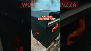 The PIZZELLO Portable Wood Fired Pizza Oven FIRE woodfiredpizza pizzaoven [upl. by Leonardi149]