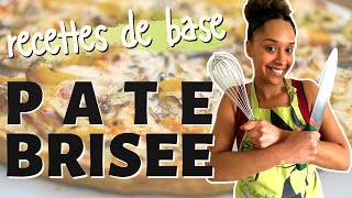 Une Pâte Brisée Sans Oeufs  Recette de Base  Spicynthia [upl. by Ameerahs]