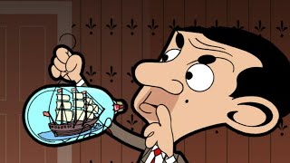 Mr Beans Ship In The Bottle  Mr Bean Animated Season 1  Full Episodes  Mr Bean Official [upl. by Eenram]