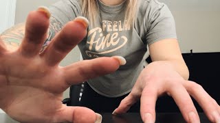 💥FAST amp AGGRESSIVE ASMR LOFI TABLE TAPPING AROUND THE CAMERA no talking [upl. by Kraft61]