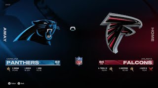 Madden NFL 25 Panthers Rebuild Franchise Week 16 Carolina Panthers VS Atlanta Falcons [upl. by Alehc]