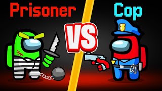 PRISONER vs COP In AMONG US Jail The Impostor [upl. by Boles772]