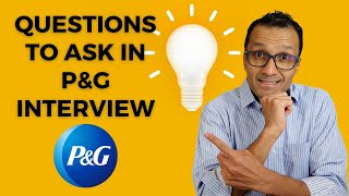 Questions To Ask In PampG Interview [upl. by Lorrie]