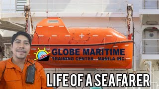 life of a seafarer episode 01 proficiency in survival craft and rescue boats refresher course [upl. by Titania]