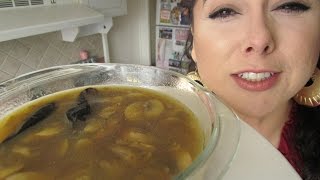 Caldo de hongos con chile moritaMarisolpink [upl. by Eitsim]