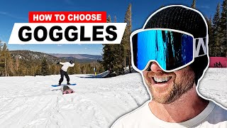 How To Choose the Best Snowboard Goggles [upl. by Siesser899]