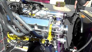 Supercharged 383ci Stroker Small Block Chevrolet with Holley Avenger EFI and Weiand [upl. by Ataga]