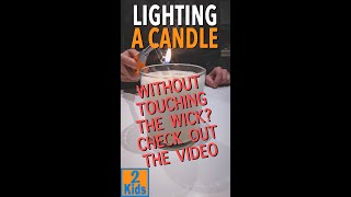 Relighting Candle Without Touching The Wick Shorts vapor candlechallenge stem stemeducation [upl. by Nichol]