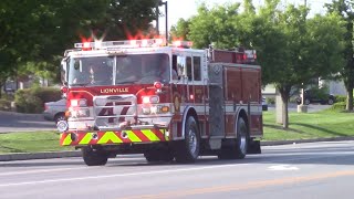 Lionville Fire Company Engine 472 responding [upl. by Anomer557]