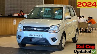 Wagonr Zxi Petrol 2024 Maruti Suzuki Wagon r Zxi  Detailed Review ₹ 628 lakh ✅ [upl. by Ehrenberg]