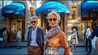 Street Style in Paris  Fashion Trends 2024 [upl. by Yrro]