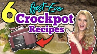 6 Best CROCKPOT RECIPES youll make Again amp Again  Simple amp Amazing SLOW COOKER RECIPES [upl. by Funk]