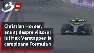 Christian Horner anunț despre viitorul lui Max Verstappen la campioana Formula 1 [upl. by Armil]