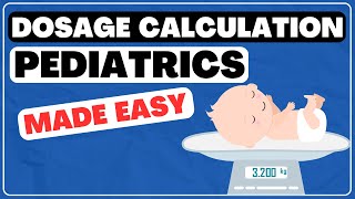 05  WeightBased Pediatrics  Dosage Calculations Med Math MADE EASY for Nursing School amp NCLEX [upl. by Atiuqahc]