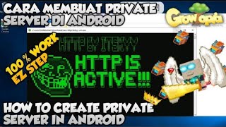 CARA MEMBUAT SERVER GTPS DI ANDROID  HOW TO CREATE GTPS IN ANDROID 100 WORK [upl. by Azzil978]