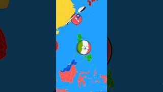 What if Mexico 🇲🇽 and Philippines 🇵🇭 Switch 🔁 Placescountryballs nutshell shortsfeed shorts [upl. by Raymond801]