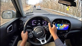 2023 Kia Soul EX  POV Driving Review [upl. by Randene]