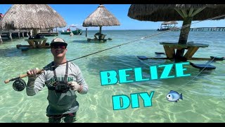 DIY Fly Fishing in BELIZE  Bonefish amp Tarpon [upl. by Noreht]