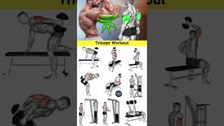 Triceps arms workout at gym shots [upl. by Derward158]