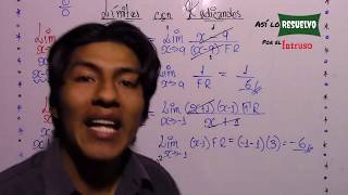 ¿Cómo resolver limites con raices en el numerador y denominador parte 1 [upl. by Eiclud]
