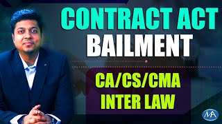 Contract of Bailment II CA CMA inter amp CS Executive [upl. by Baptista]