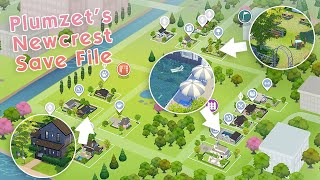 Get a peek on my Newcrest Save File 💛🌳  1K SUBS CELEBRATION [upl. by Rechaba]