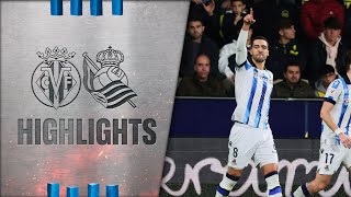 HIGHLIGHTS  LaLiga  J16  Villarreal CF 0  3 Real Sociedad [upl. by Didier]